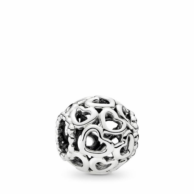 Pandora Australia Hearts All Over Charm - Sterling Silver | LTWDPH316